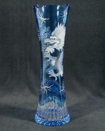 Vase 40 cm "Drachen" (Nr. 17445)