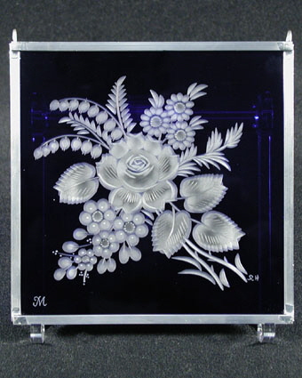 Gravur für Bilder und Bleikristallfenster
