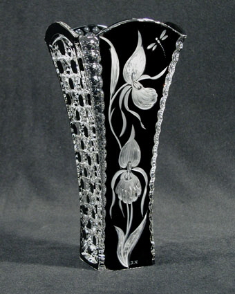 Vase 25 cm "Orchidee" (Nr. 31753)