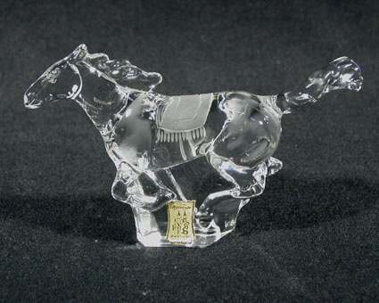 Glasfigur 7 cm "Pferd" (Nr. 97042)